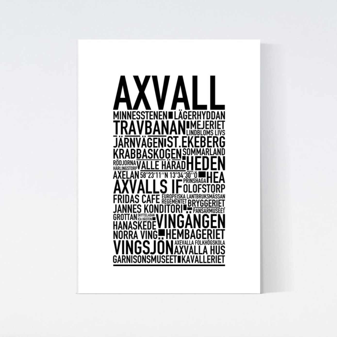 Axwall Text Poster
