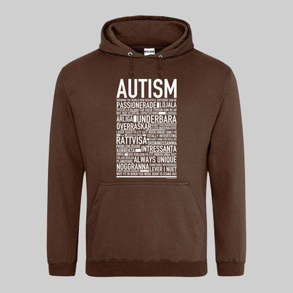 Autism Text Hoodie