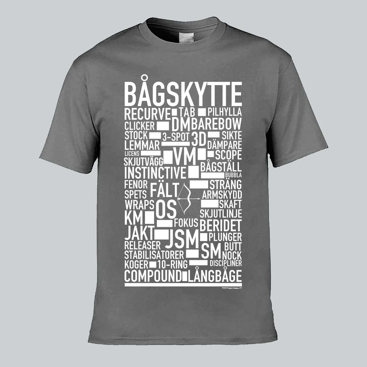 Bågskytte Text T-shirt