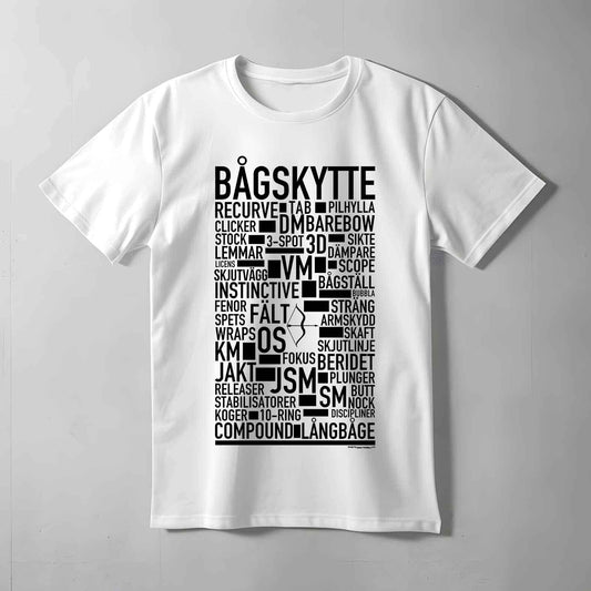 Bågskytte Text T-shirt