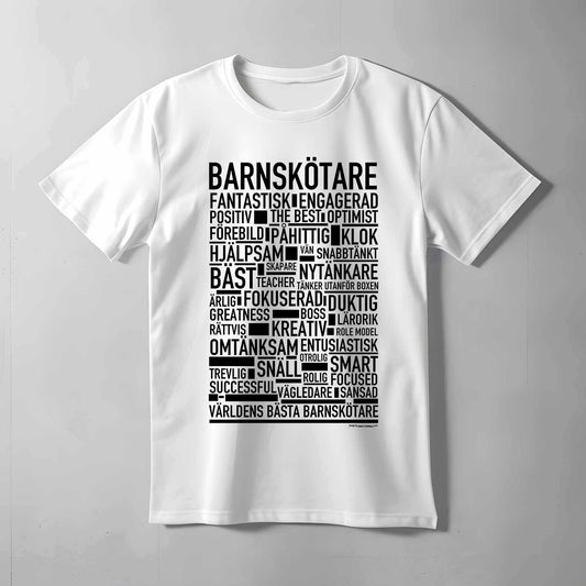 Barnskötare Text T-shirt