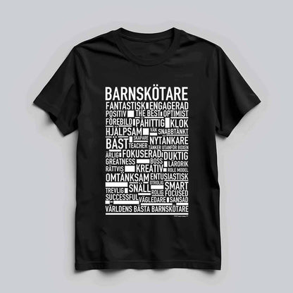 Barnskötare Text T-shirt