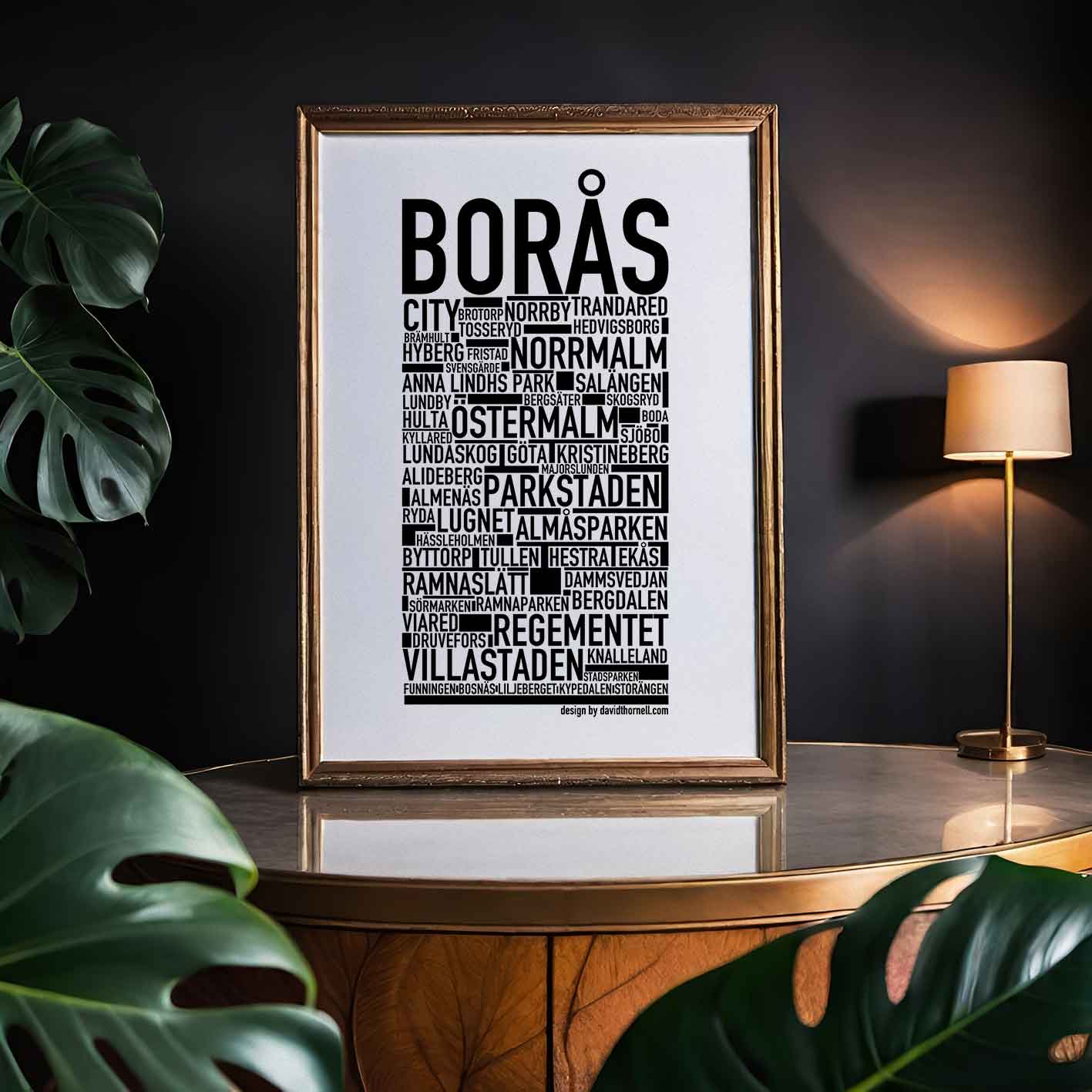 Borås Text Poster