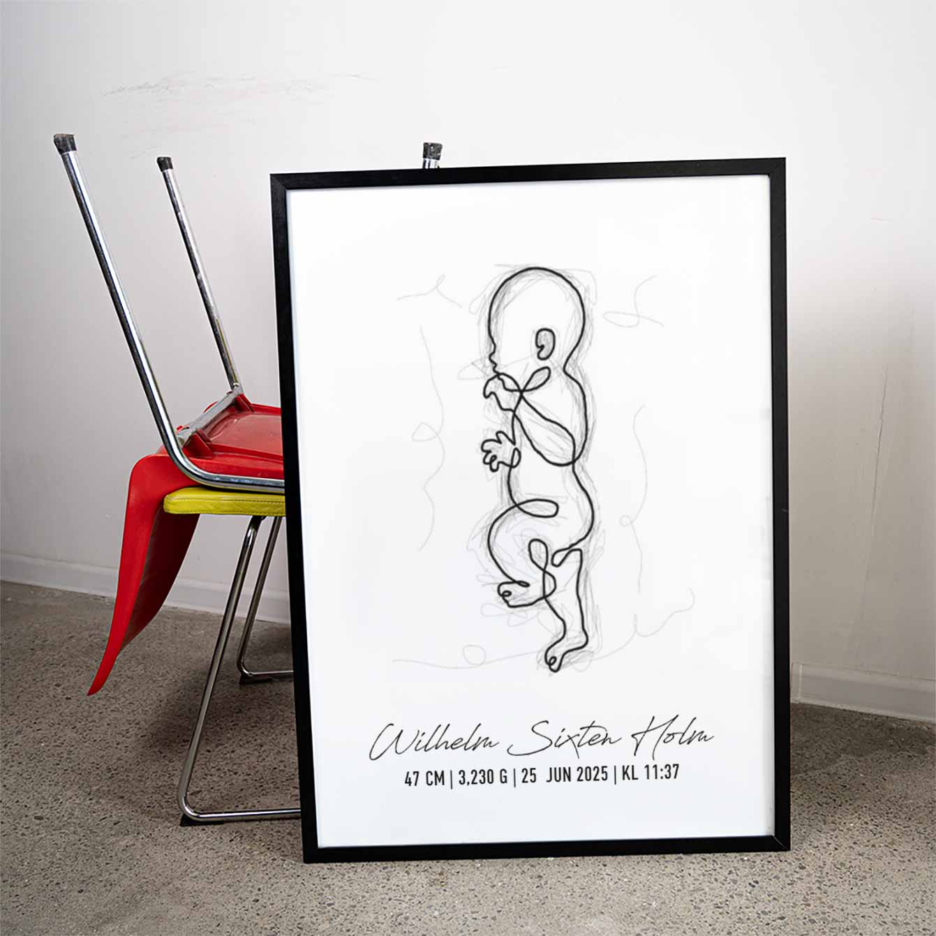 Personlig Födelse Poster