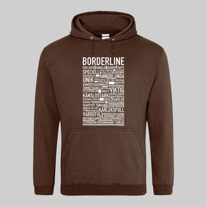 Borderline Text Hoodie