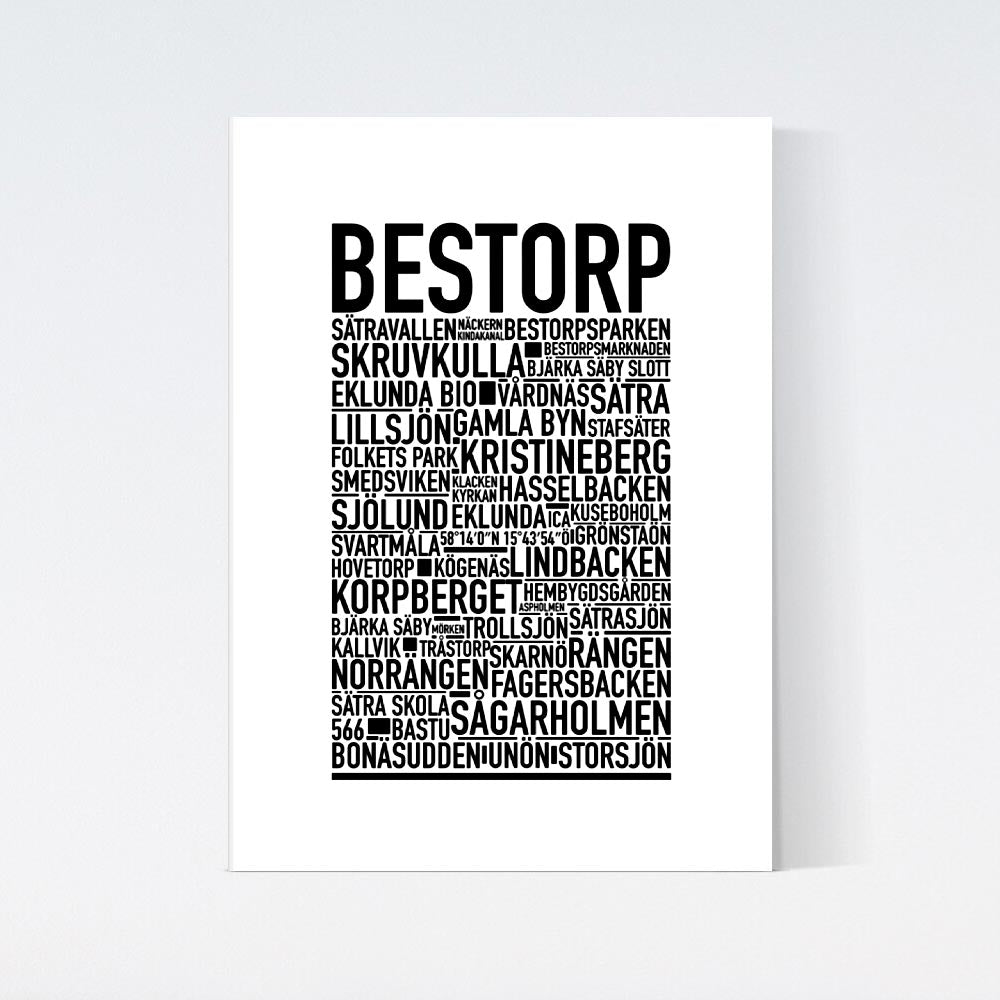 Bestorp Text Poster