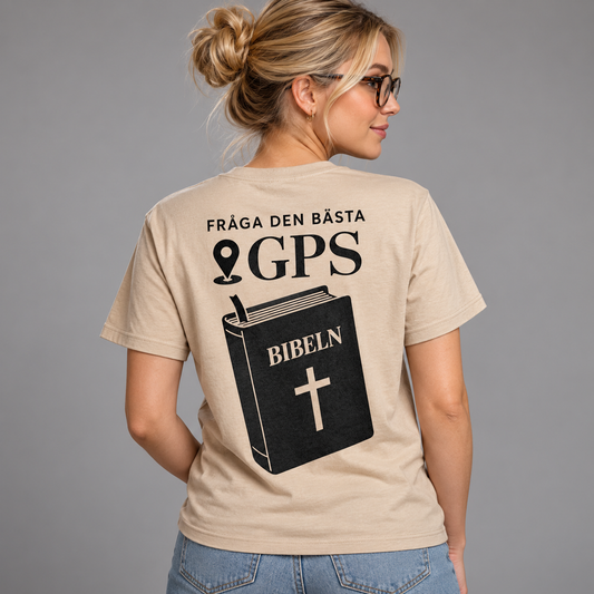 Bibeln Den Bästa GPS T-shirt
