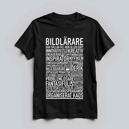 Bildlärare Text T-shirt