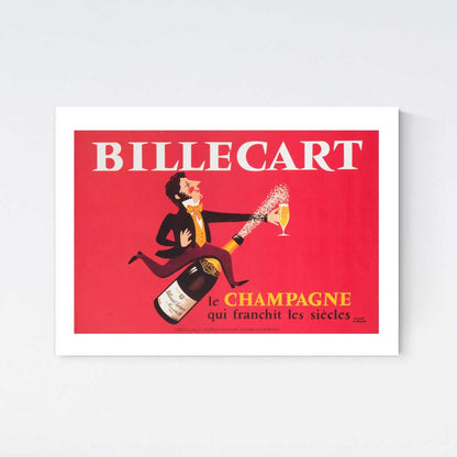 Le Champagne Billecart Poster