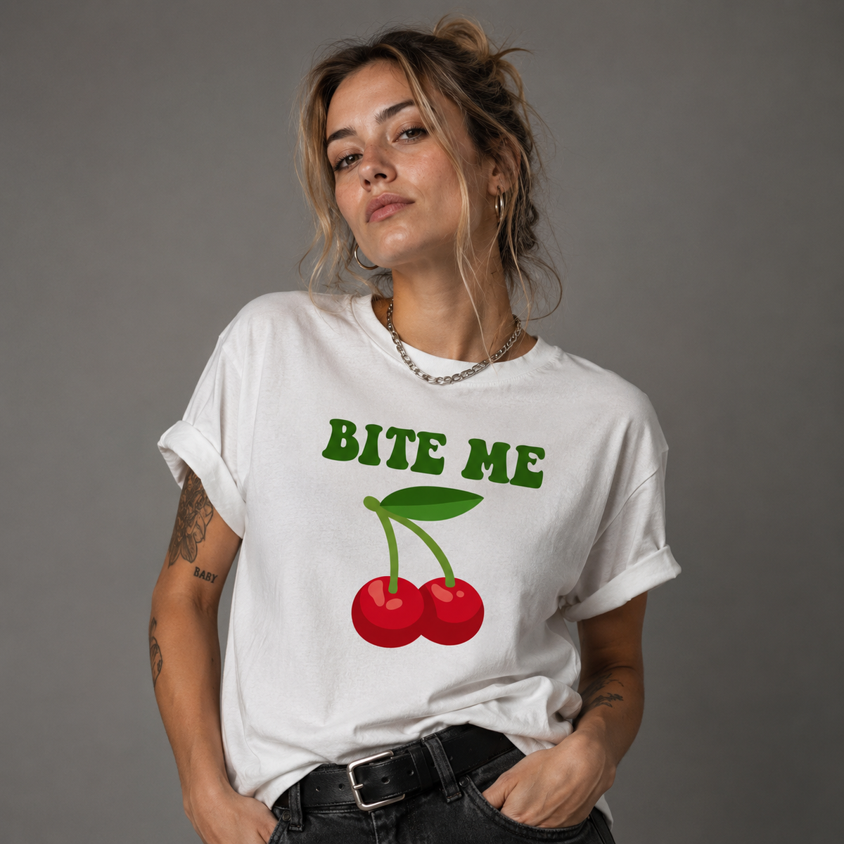 Bite Me Cherry T-shirt