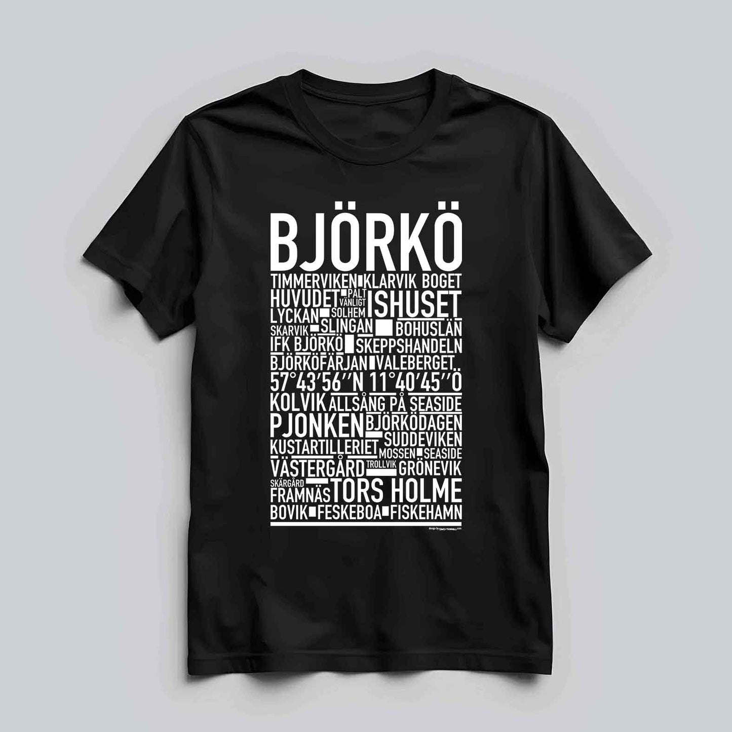 Björkö Text T-shirt