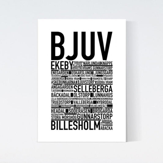 Bjuv Text Poster