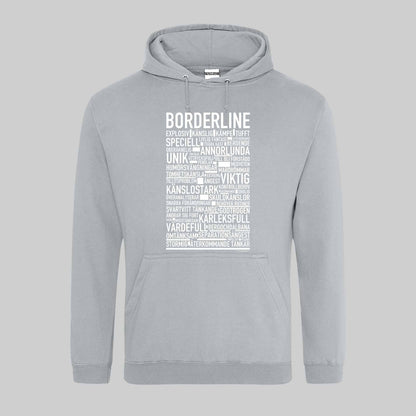 Borderline Text Hoodie