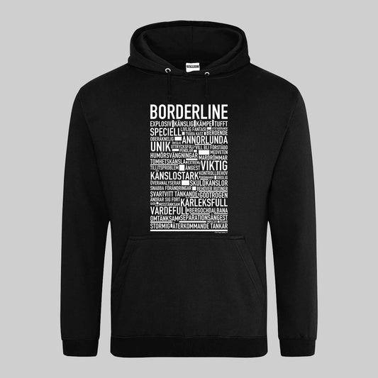 Borderline Text Hoodie