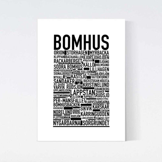 Bomhus Text Poster