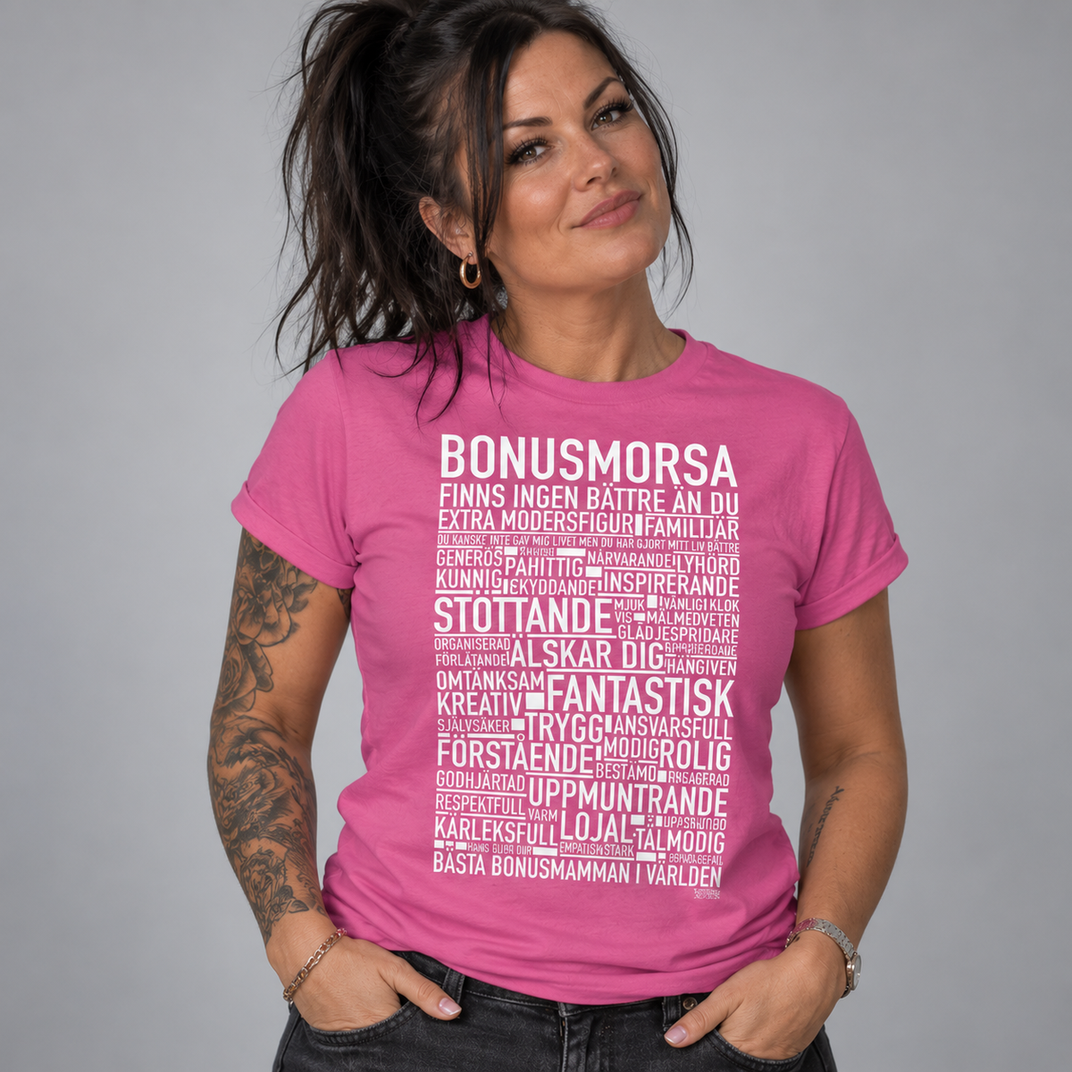 Bonusmorsa 2024 Text T-shirt