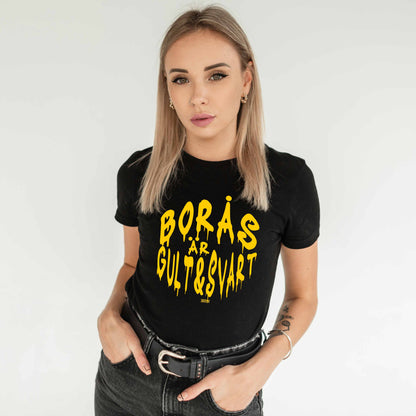 Borås Är Gult & Svart T-shirt