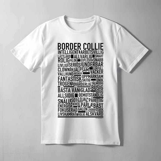 Border Collie Text T-shirt