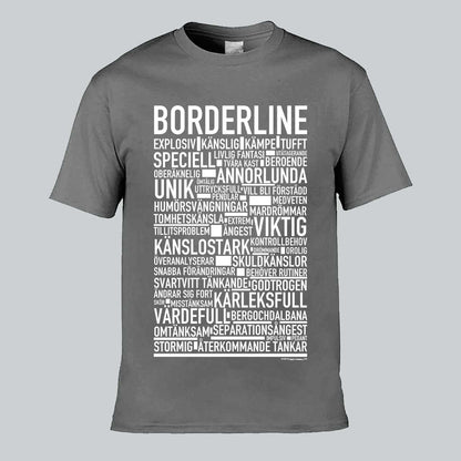 Borderline Text T-shirt