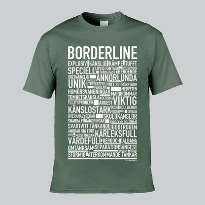 Borderline Text T-shirt