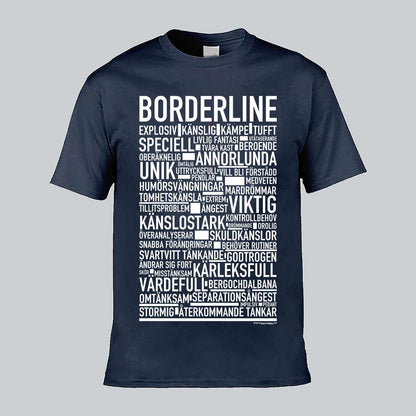 Borderline Text T-shirt