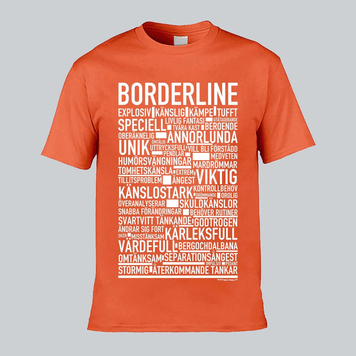 Borderline Text T-shirt