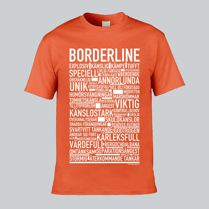 Borderline Text T-shirt