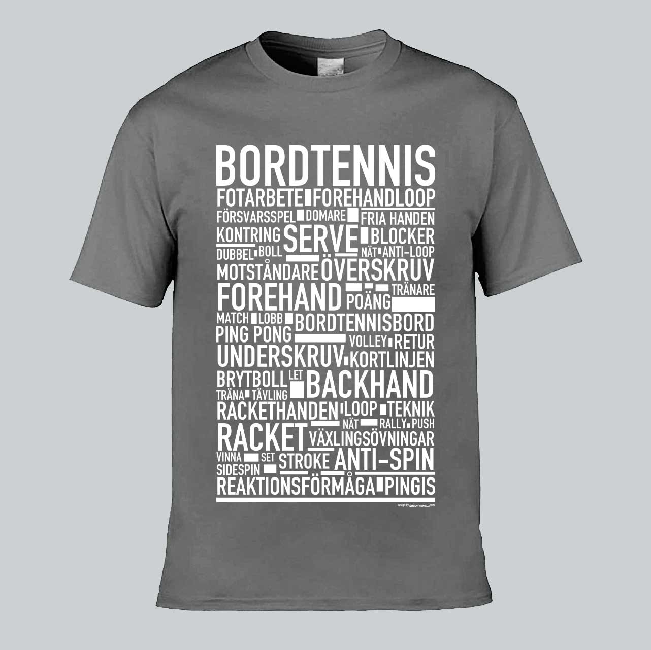 Bordtennis Text T-shirt