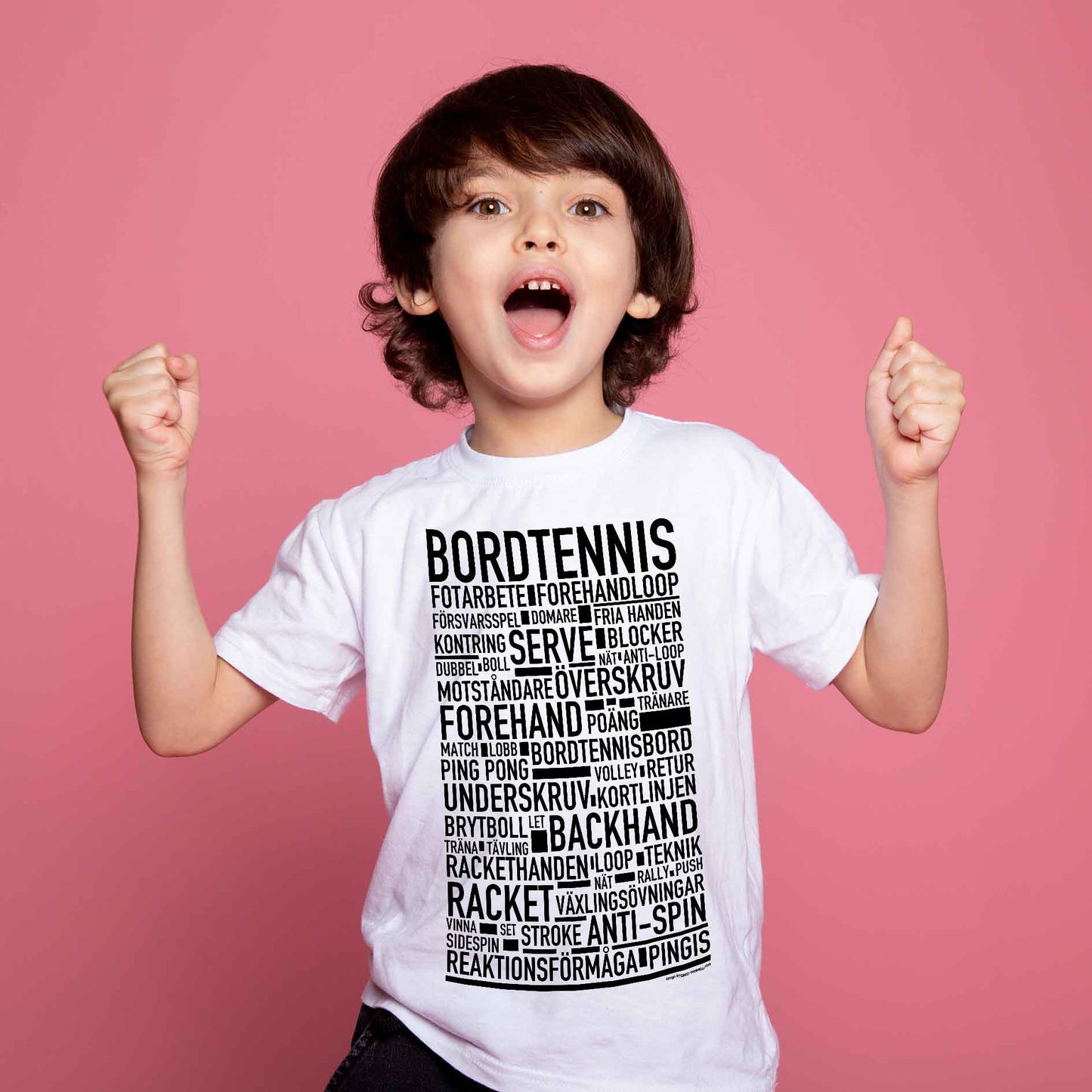 Bordtennis Barn T-shirt