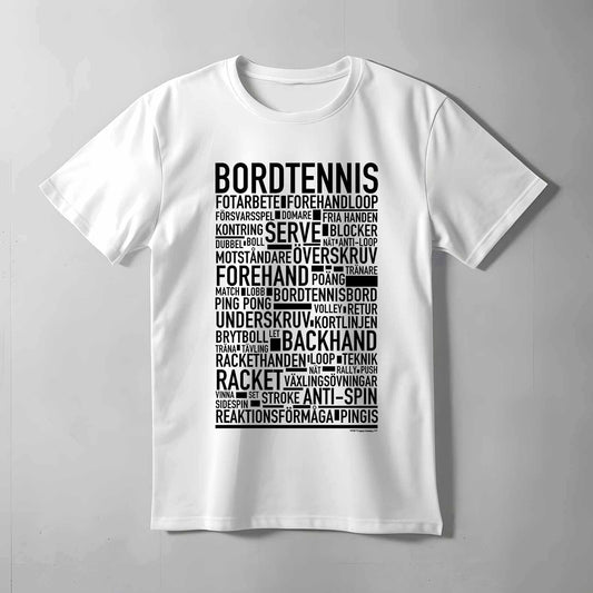 Bordtennis Text T-shirt