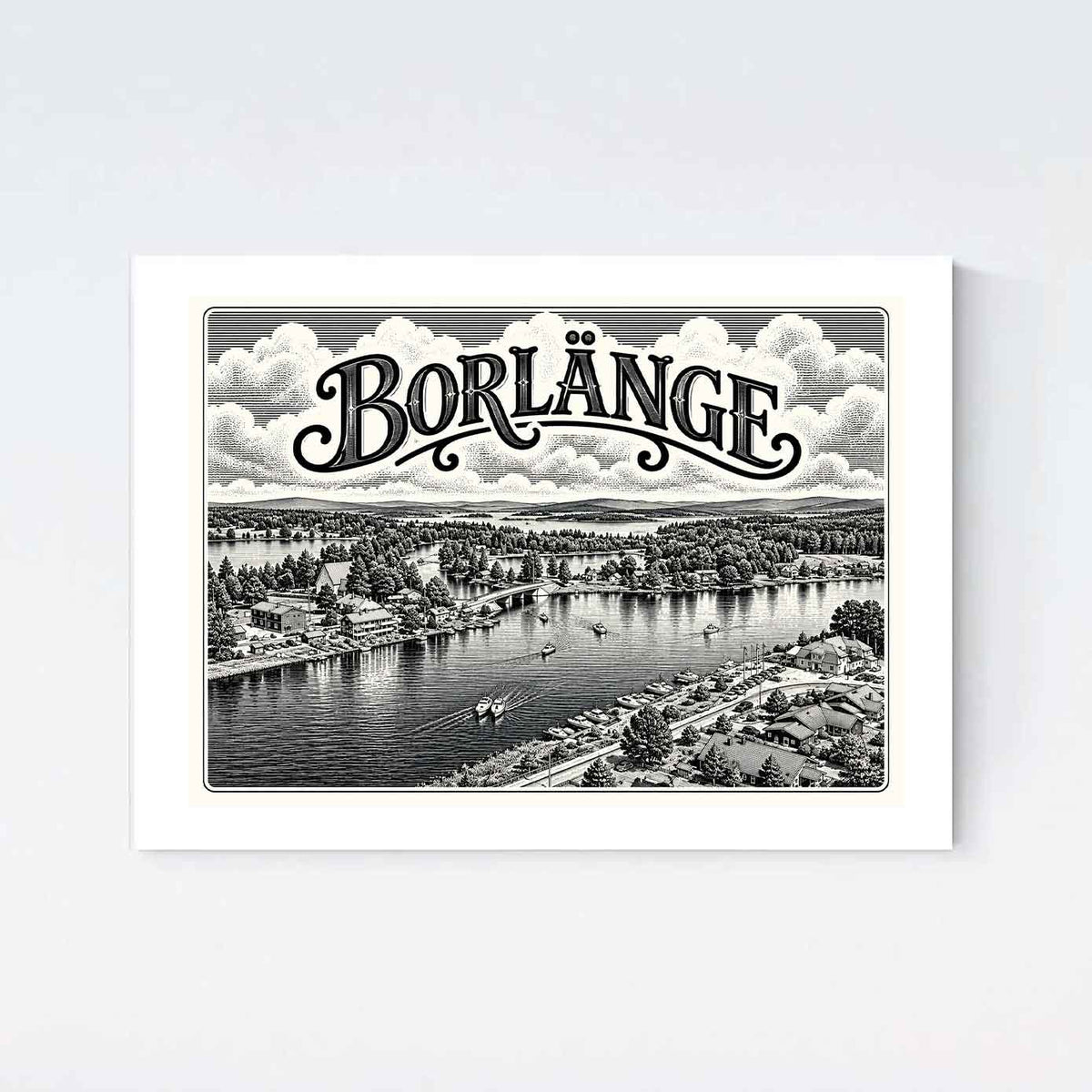 Borlänge Nostalgi Poster