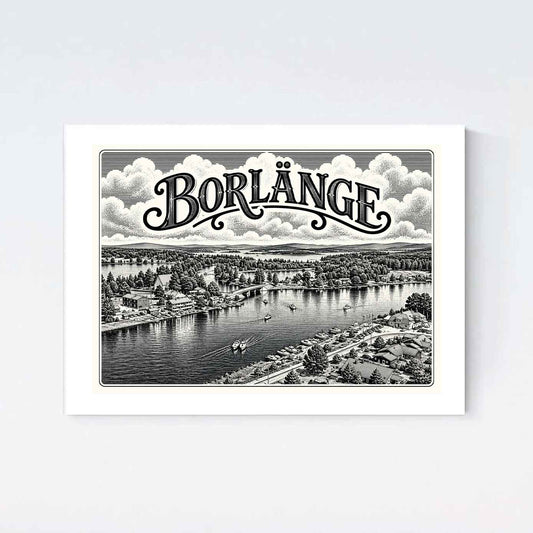 Borlänge Nostalgi Poster