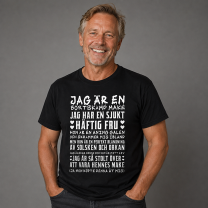 Bortskämd Make Text T-shirt