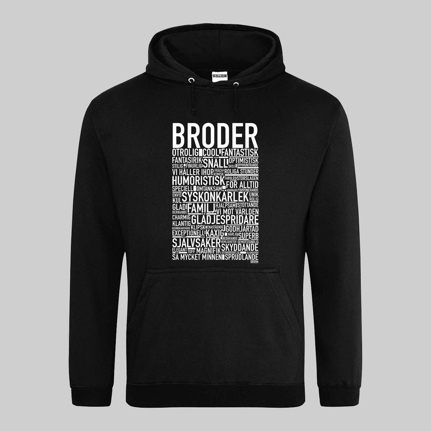 Broder 2024 Text Hoodie