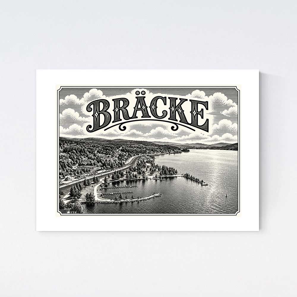 Bräcke Nostalgi Poster