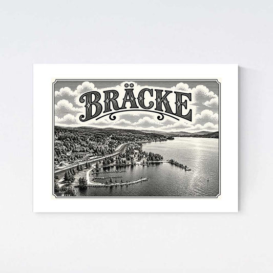 Bräcke Nostalgi Poster