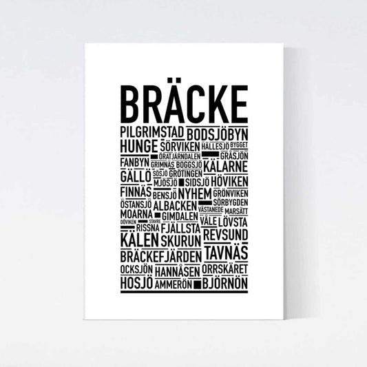 Bräcke Text Poster