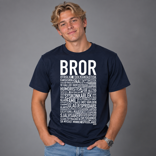 Bror 2024 Text T-shirt