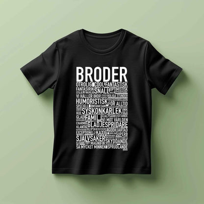 Broder Text Barn T-shirt