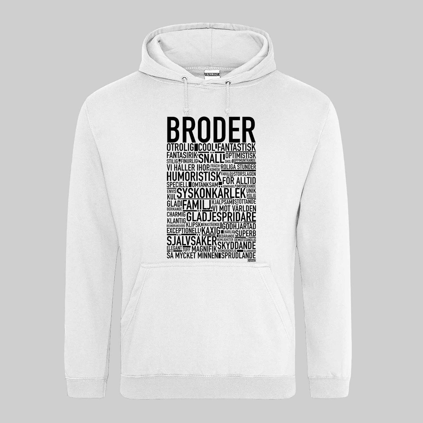 Broder 2024 Text Hoodie