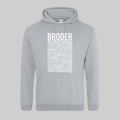 Broder 2024 Text Hoodie