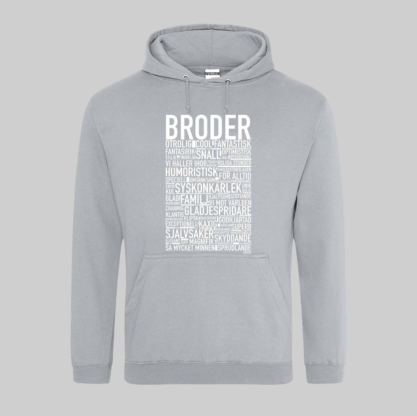 Broder 2024 Text Hoodie