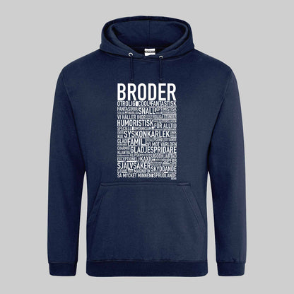 Broder 2024 Text Hoodie