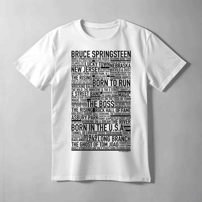 Bruce Springsteen Text T-shirt