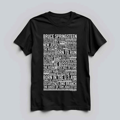 Bruce Springsteen Text T-shirt