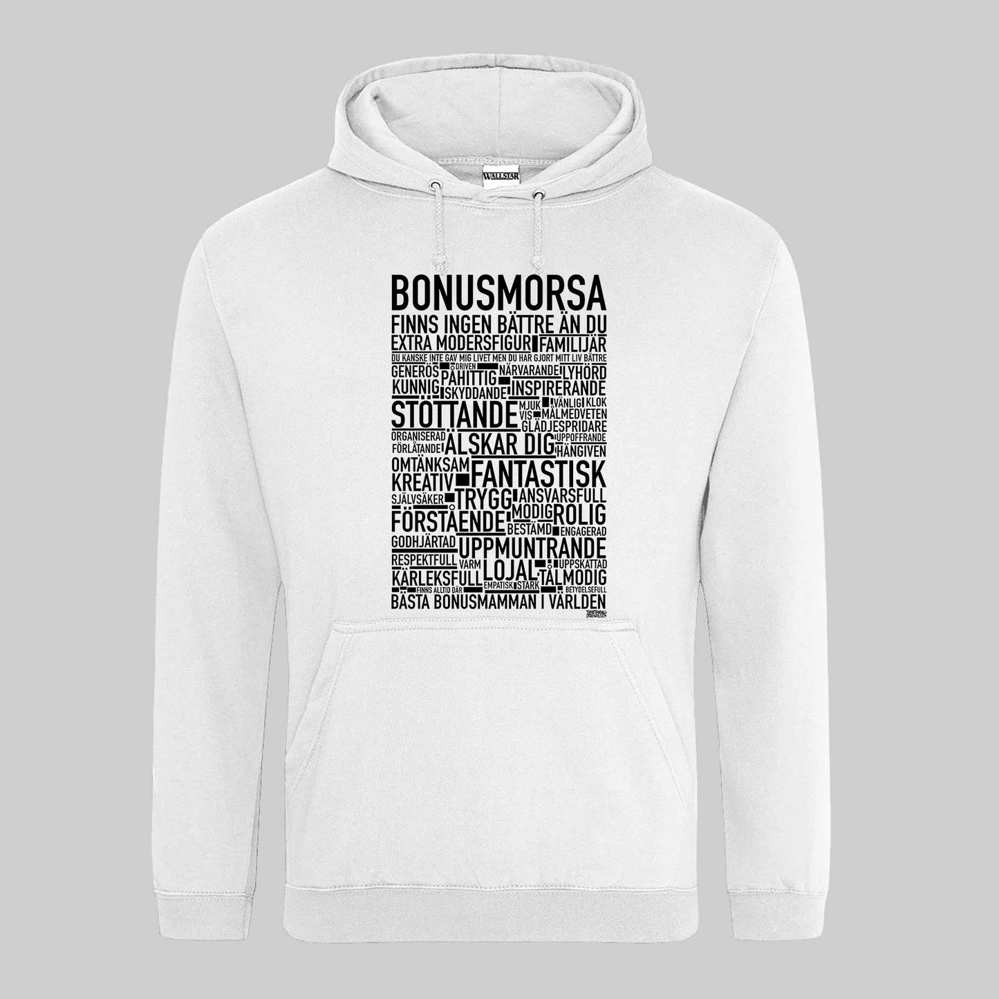 Bonusmorsa 2024 Text Hoodie