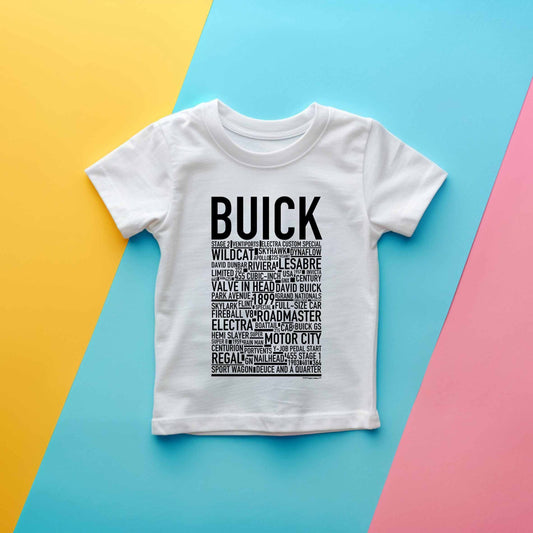 Buick Text Barn T-shirt