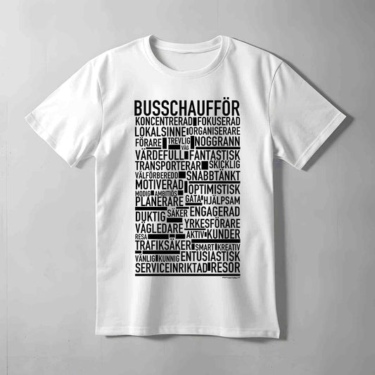 Busschaufför Text T-shirt