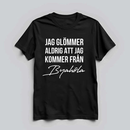 Jag Glömmer Aldrig Text T-shirt