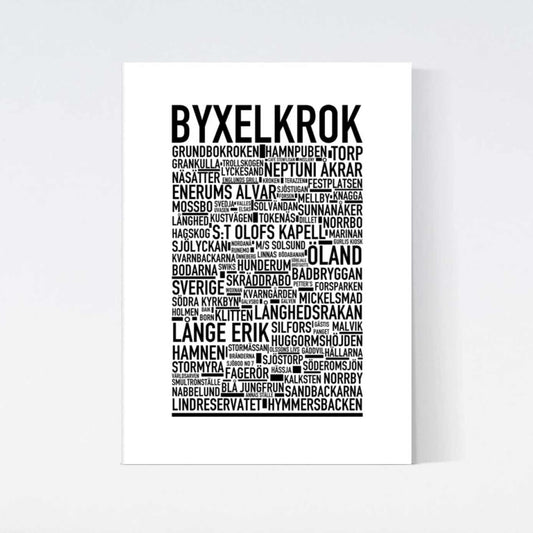 Byxelkrok Text Poster
